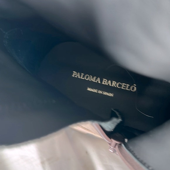 Paloma Barcelona platform ankle boot Size 40 NWOT in Pinky off white/Pinky Beige - Picture 7 of 9